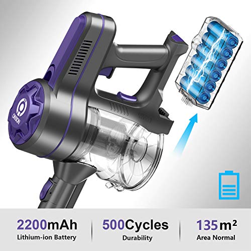 ONSON Cordless Vacuum Cleaner, Stick Vacuum Cleaner with 20Kpa Super Suction - JOY2ESpree