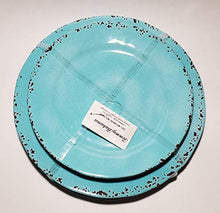 
                        
                          將圖片載入圖庫檢視器 Tommy Bahama Rustic Crackle Dinner Plates &amp; Salad Plates 8pc Set 100% Melamine Indoor Outdoor Dishwasher Safe Shatterproof Kitchen
                        
                      