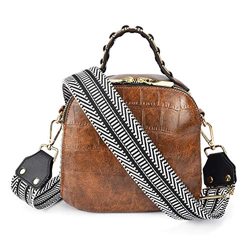 Bag/Purse Strap Replacement Crossbody Shoulder For Women Adjustable Jacquard Woven Cotton Guitar Strap Banjo Strap Style