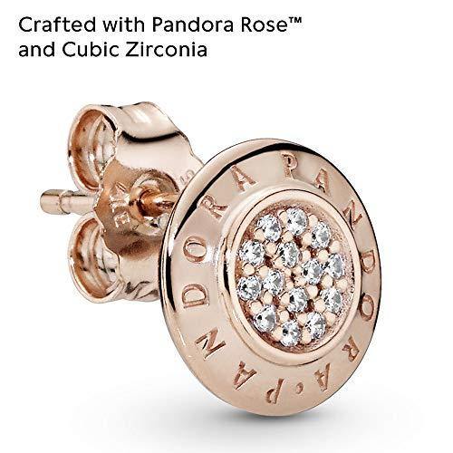 Pandora Jewelry Signature Cubic Zirconia Earrings in Pandora Rose - JOY2ESpree