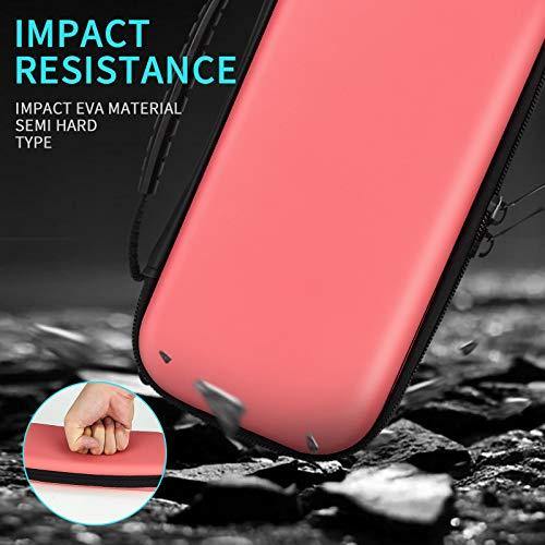 DLseego Carrying Case for Nintendo Switch lite, Newest Design Portable Travel Carrying Case 4 in 1 Accessories Kit with 1 Pcs Glitter case - JOY2ESpree
