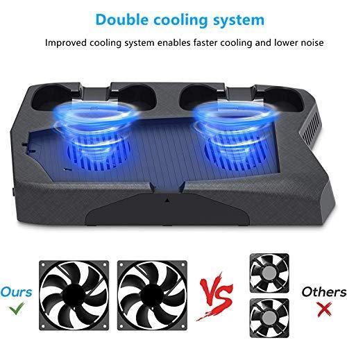 FANPL PS5 Vertical Stand Cooling Fan Station for Playstation 5 Digital Edition/Ultra HD - JOY2ESpree