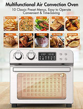 
                        
                          Muat gambar ke penampil Galeri, MOOSOO 10-in-1 Air Fryer Toaster Oven, 24 Quart/6 Slices Large Air Fryer Oven - JOY2ESpree
                        
                      
