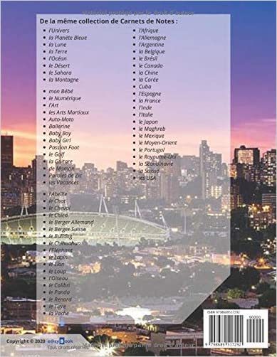 Carnet de Notes - l'Afrique: [Gd. Format] : Sommaire + 100 pages lignées et numérotées (French Edition)