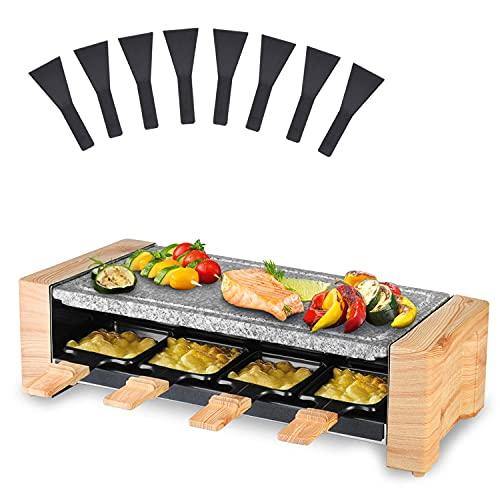 Artestia Electric Raclette Table Grill, Korean Bbq Grill, Raclette Grill 1450W Removable 2-In-1 with Grill Stone - JOY2ESpree