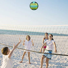 
                        
                          將圖片載入圖庫檢視器 Professional Size 5 Volleyball, PECOGO PU Leather Soft Indoor Outdoor Volleyballs Sports Training Equipment for Beginner, Teenager, Adult - JOY2ESpree
                        
                      