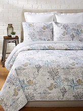 
                        
                          Load image into Gallery viewer, Tommy Bahama Quilt Set, Full/Queen, Beach Bliss
                        
                      