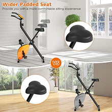 
                        
                          Cargar imagen en el visor de la galería, GYMAX Folding Stationary Bike, Stationary Upright Bike with LCD Monitor - JOY2ESpree
                        
                      