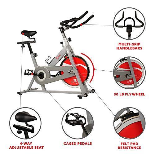Sunny Health & Fitness Stationary Indoor Cycling Exercise Bike - SF-B1001/S - JOY2ESpree