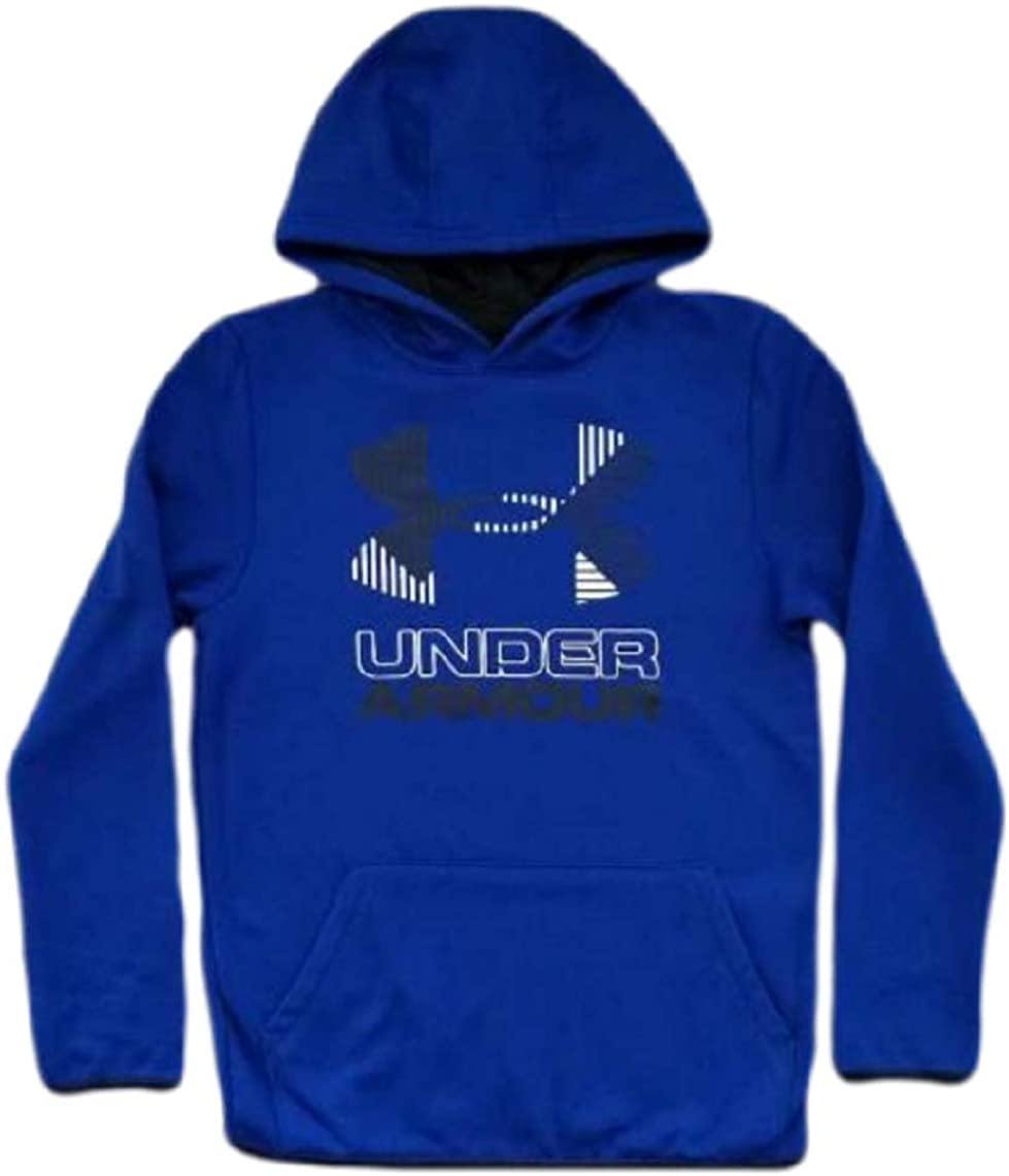 Under Armour Boys' Fleece Branded Hoodie
