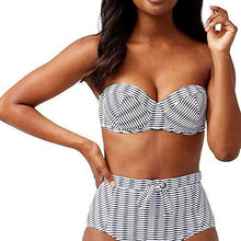 
                        
                          Cargar imagen en el visor de la galería, Tommy Bahama White Island Cays Underwire Strapless Bra Swim Top, US Small - JOY2ESpree
                        
                      