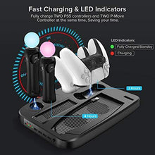 
                        
                          Load image into Gallery viewer, UeeVii PS5 Stand Station for PS5 Console/Digital Edition/UHD - JOY2ESpree
                        
                      