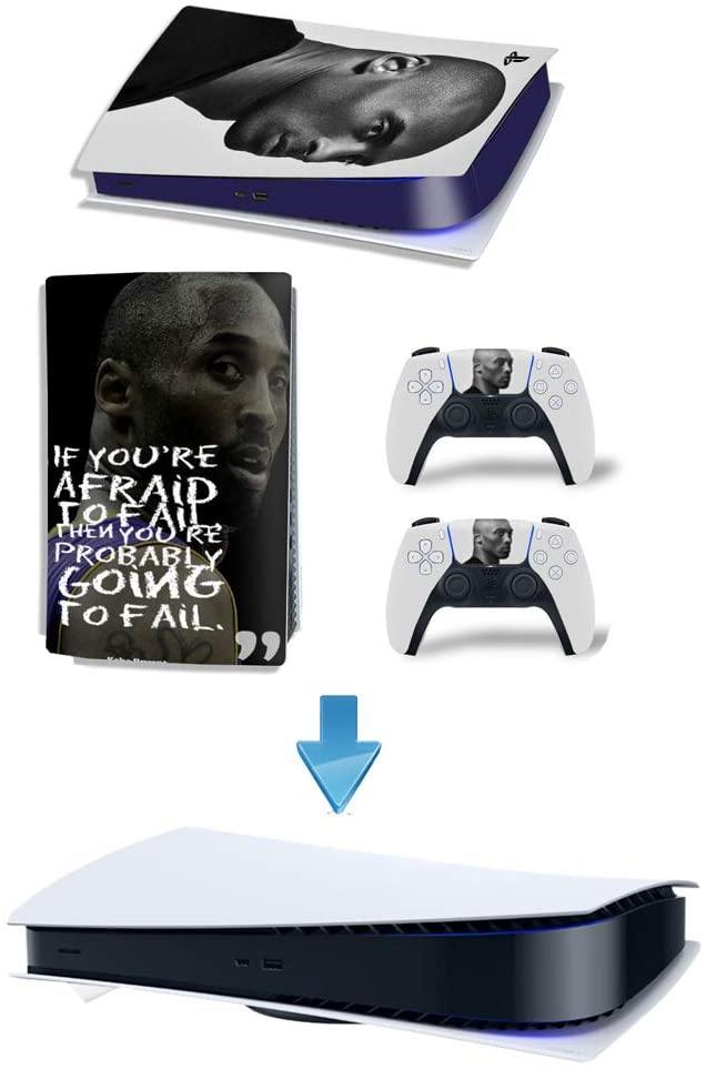 Decals Cover Whole Body Skin Protector for PS5 Playstation 5 Console Wrap Sticker Skin with 2 Wireless DualSense Controller Decal - JOY2ESpree