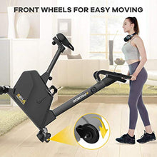 
                        
                          画像をギャラリービューアに読み込む, pooboo Magnetic Exercise Bike Upright Bike Stationary with Monitor &amp; Pad holder Home Workout - JOY2ESpree
                        
                      