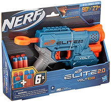 
                        
                          Load image into Gallery viewer, NERF Elite 2.0 Volt SD-1 Blaster -- 6 Official Darts, Light Beam Targeting, 2-Dart Storage, 2 Tactical Rails to Customize for Battle
                        
                      