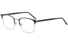 
                        
                          Muat gambar ke penampil Galeri, Saint Laurent SL 224 002 Black Silver Metal Square Eyeglasses 52mm
                        
                      
