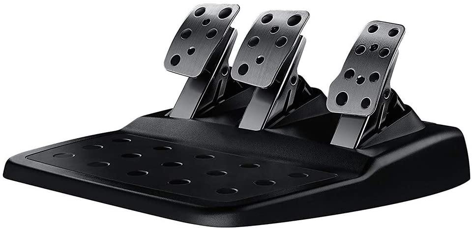Logitech Dual-Motor Feedback Driving Force G29 Gaming Racing Wheel with Responsive Pedals for PlayStation 5, PlayStation 4 and PlayStation 3 - Black - JOY2ESpree