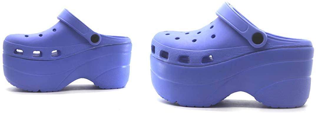 Cape Robbin Gardener Platform Clogs Slippers for Women, Women’s Fashion Comfortable Slip On Slides Shoes