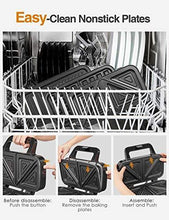 
                        
                          將圖片載入圖庫檢視器 Decen Waffle Maker with Removable Plates Sandwich Maker 3 in 1 - JOY2ESpree
                        
                      