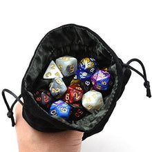 
                        
                          गैलरी व्यूवर में इमेज लोड करें, IvyFieldDice Red/Grey/Black Drawstring Dice Bag - JOY2ESpree
                        
                      
