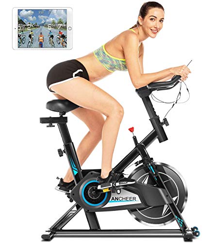 ANCHEER Exercise Bike Stationary 300 Lbs Weight Capacity - JOY2ESpree