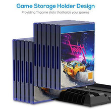 
                        
                          Load image into Gallery viewer, Upgraded Vertical Stand with Cooling Fans for PS5 Disc/Digital Edition Console - JOY2ESpree
                        
                      