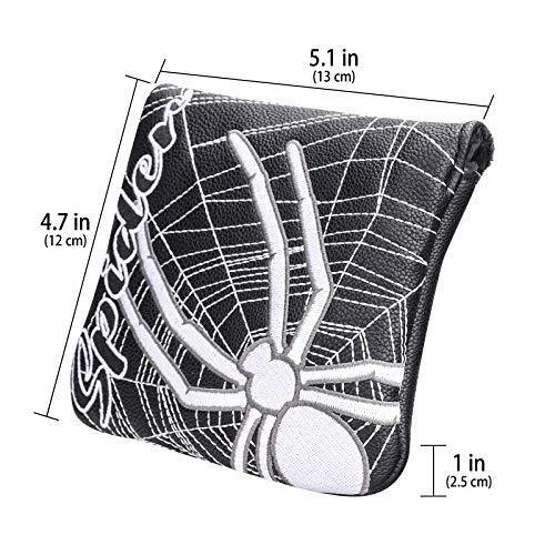 caiobob mytag Golf Mallet Putter Spider X Headcover with Hoop&Loop Closure - JOY2ESpree