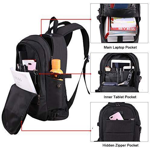 Travel Laptop Backpack Water Resistant Anti-Theft Bag with USB Charging Port - JOY2ESpree