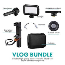 
                        
                          Cargar imagen en el visor de la galería, Movo Smartphone Vlogging Kit V7 with Grip Rig, Stereo Microphone - JOY2ESpree
                        
                      