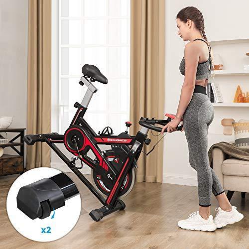 SONGMICS Stationary Bike, Indoor Cycling Bike, Exercise Bike, and Fitness Trainer - JOY2ESpree