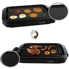 
                        
                          गैलरी व्यूवर में इमेज लोड करें, Megachef Dual Surface Reversible Indoor Grill and Griddle, black (MCG-107) - JOY2ESpree
                        
                      