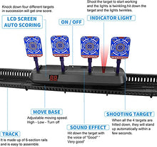 
                        
                          गैलरी व्यूवर में इमेज लोड करें, STOTOY Electronic Targets for Nerf Guns, Running Shooting Target Scoring Auto Reset Digital Targets with Track, Practice Toys with Moving and Static Modes,Toy for Kids-Boys &amp; Girls
                        
                      