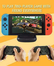 
                        
                          Load image into Gallery viewer, Ravol Charging Stand for Nintendo Switch, Fodable Mini Charging Display Dock Station with USB Type C Port (Adapter Not Included) - JOY2ESpree
                        
                      