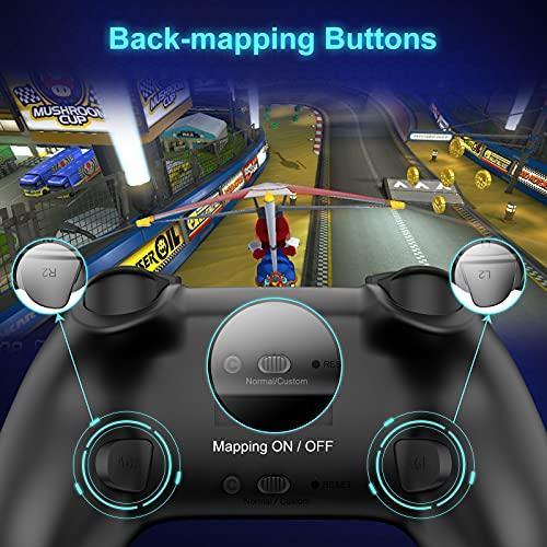 Davlon Enhanced Wireless Controller for Nintendo Switch - Pro Switch Controller Remotes Small Size - JOY2ESpree