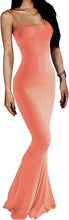 
                        
                          Muat gambar ke penampil Galeri, AnotherChill Women's Casual Lounge Slip Long Dress Sexy Sleeveless Backless Bodycon Maxi Dresses 2022 Spring Slim Elegant
                        
                      