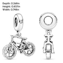 
                        
                          Muat gambar ke penampil Galeri, Pandora Jewelry Bicycle Dangle Cubic Zirconia Charm in Sterling Silver - JOY2ESpree
                        
                      