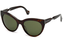 
                        
                          Muat gambar ke penampil Galeri, Sunglasses Balenciaga BA 0051 52N dark havana / green
                        
                      
