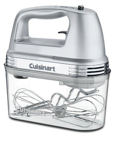 Cuisinart HM-90BCS Power Advantage Plus 9-Speed Handheld Mixer with Storage Case, Brushed Chrome - JOY2ESpree