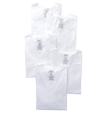 
                        
                          Muat gambar ke penampil Galeri, Polo Ralph Lauren Classic Fit Wicking V-Necks 5-Pack
                        
                      