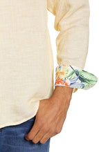 
                        
                          Cargar imagen en el visor de la galería, Tommy Bahama Long Sleeve Line in The Sand Linen Blend Camp Shirt
                        
                      