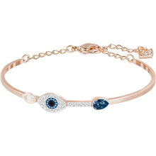 
                        
                          画像をギャラリービューアに読み込む, Swarovski Duo Evil Eye Bangle 5171991 - JOY2ESpree
                        
                      