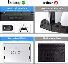 
                        
                          Muat gambar ke penampil Galeri, Benazcap Vertical Stand for Playstation 5 Console with Cooling Fan - JOY2ESpree
                        
                      