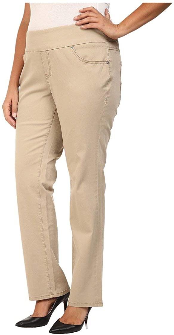 Jag Jeans Women's Plus-Size Peri Pull on Straight Leg Pant