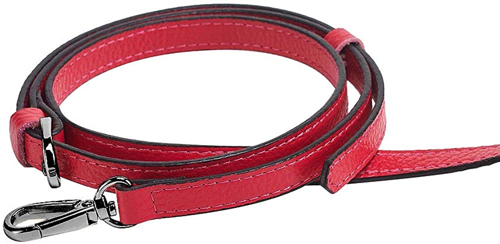 LIVE UP Full Grain Leather Adjustable Replacement Strap Cross Body Bag Purse, 43-51 Inch
