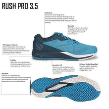 
                        
                          Load image into Gallery viewer, Wilson Men's Tennis Shoe - JOY2ESpree
                        
                      