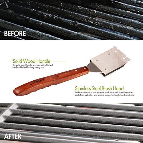 Cuisinart CCB-W2 Wood Grill Cleaning Brush - JOY2ESpree