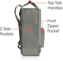 
                        
                          Load image into Gallery viewer, Fjallraven, Kanken Classic Backpack for Everyday, Ox Red
                        
                      