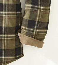 
                        
                          画像をギャラリービューアに読み込む, Venado Men's Plaid Shirt Jacket -Long Sleeved Quilt Lined Brushed Flannel Rugged Shirt
                        
                      