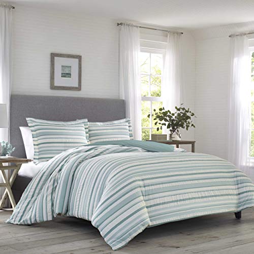 Tommy Bahama Clearwater Cay Comforter Set, Queen, Blue