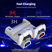 
                        
                          Load image into Gallery viewer, NexiGo PS5 Accessories Stand with LED Lighting Cooling Fans - JOY2ESpree
                        
                      
